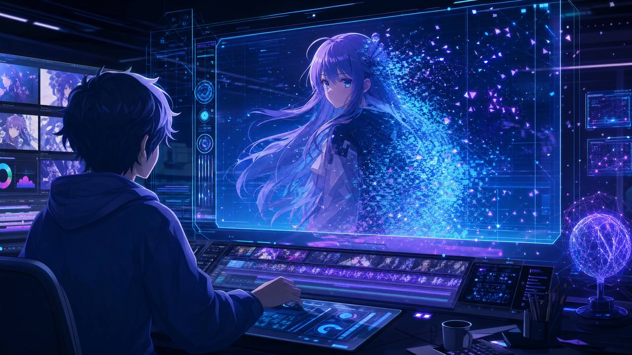 高清无码-AI动漫剪辑教程